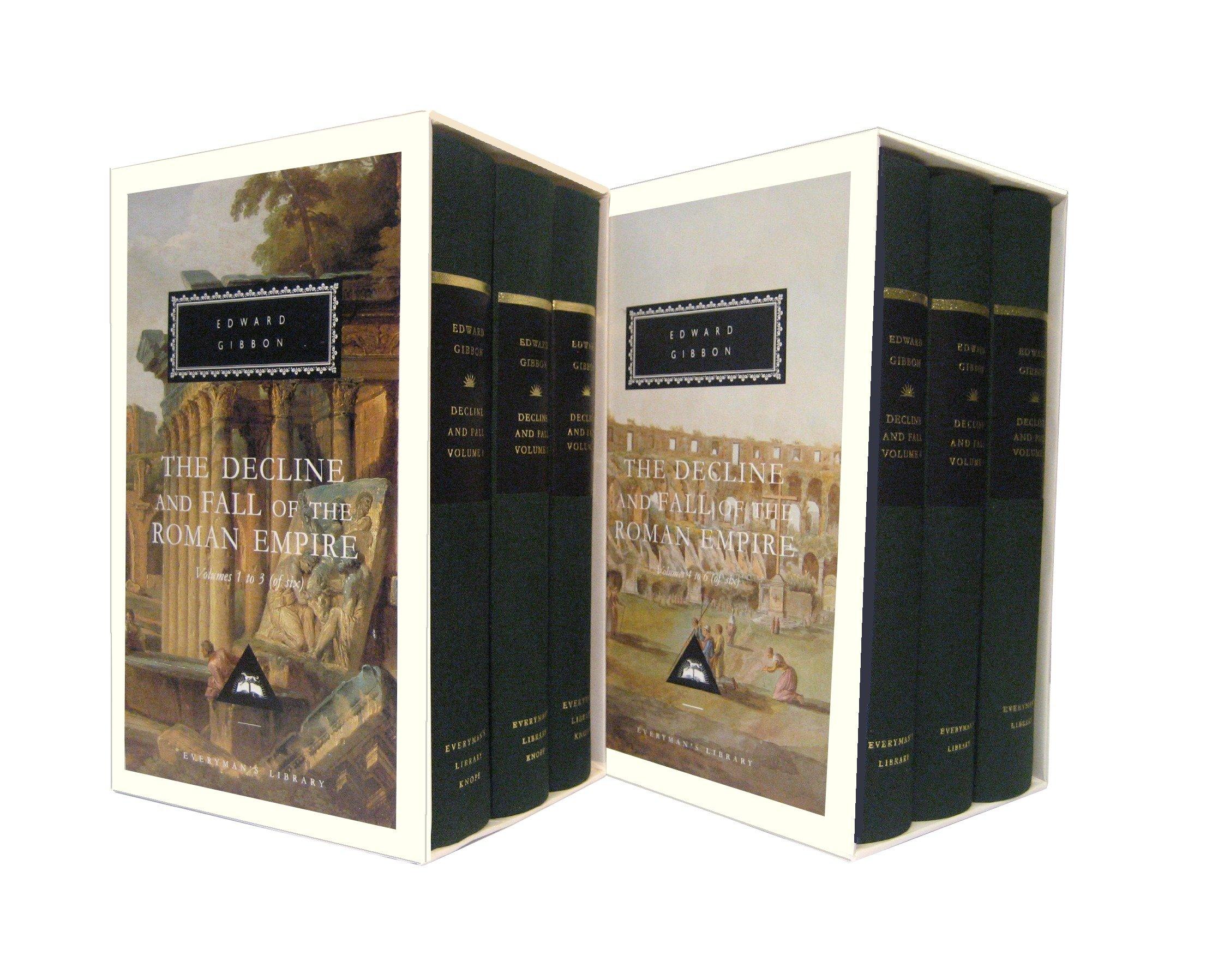 Vorderes Coverbild The Decline and Fall of the Roman Empire, Volumes 1 to 6