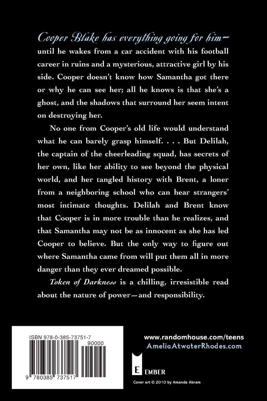 Rückseitencover Token of Darkness