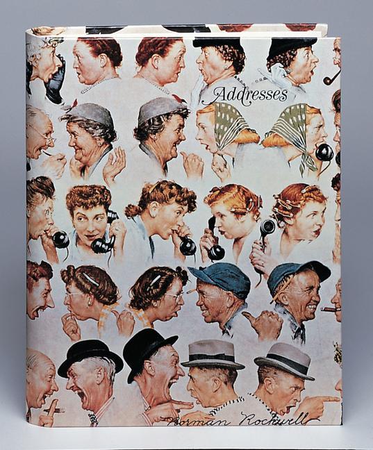 Vorderes Coverbild Norman Rockwell Address Book