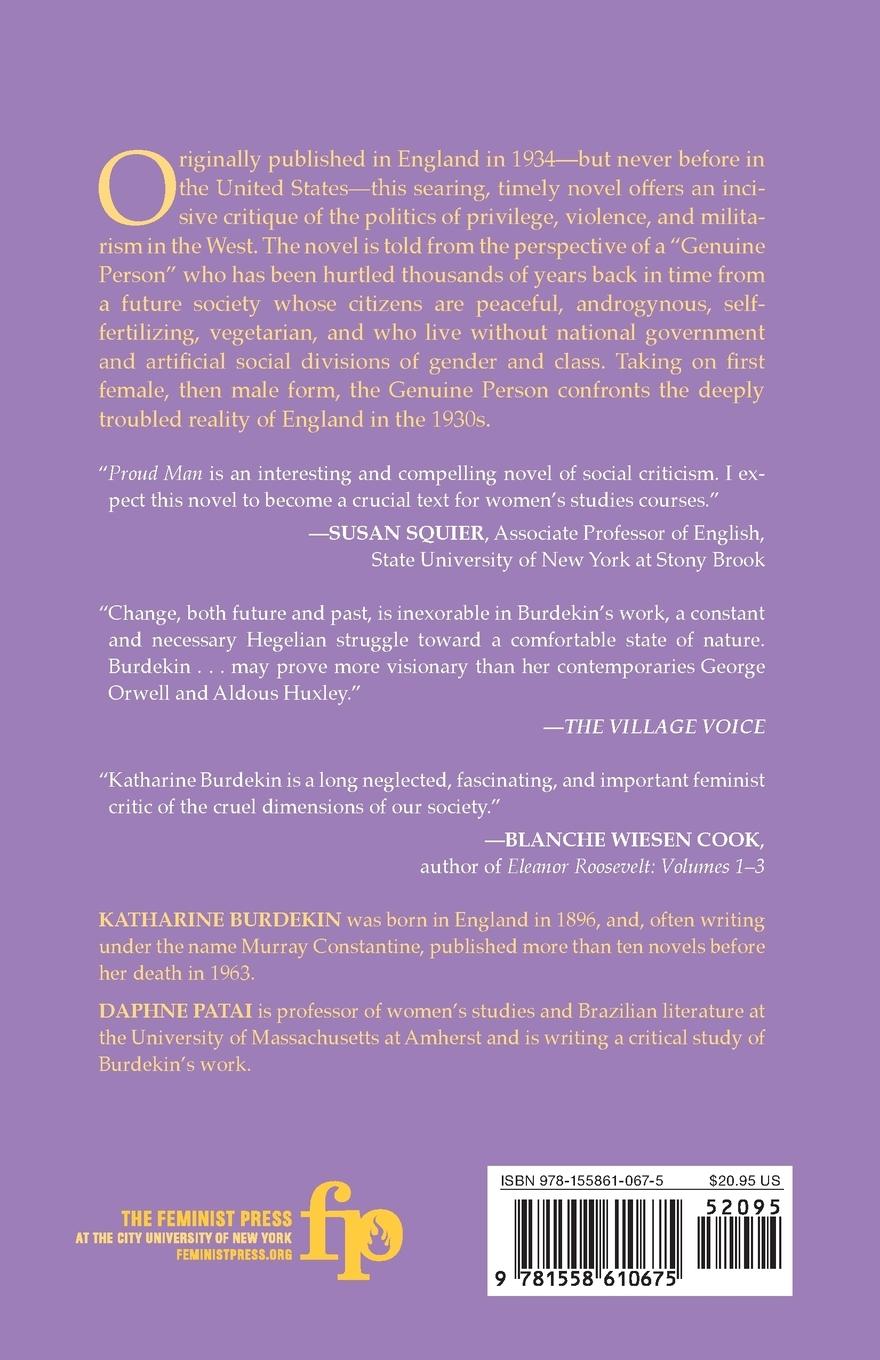 Rückseitencover Proud Man