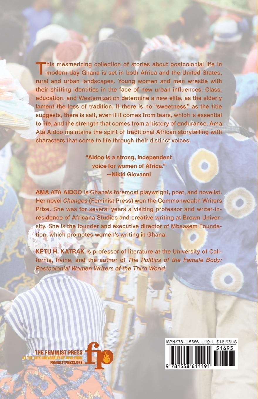 Rückseitencover No Sweetness Here and Other Stories