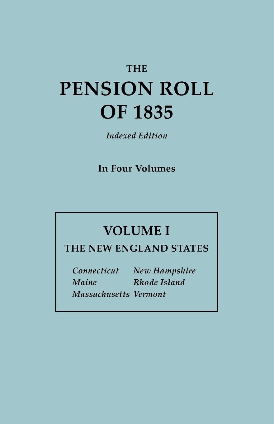 Vorderes Coverbild Pension Roll of 1835. in Four Volumes. Volume I