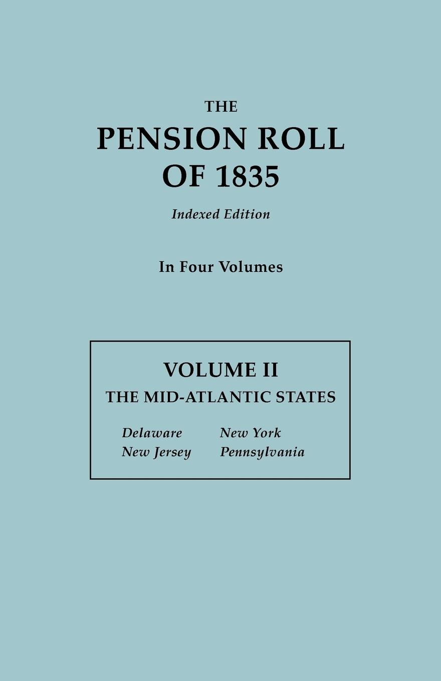 Vorderes Coverbild Pension Roll of 1835. in Four Volumes. Volume II