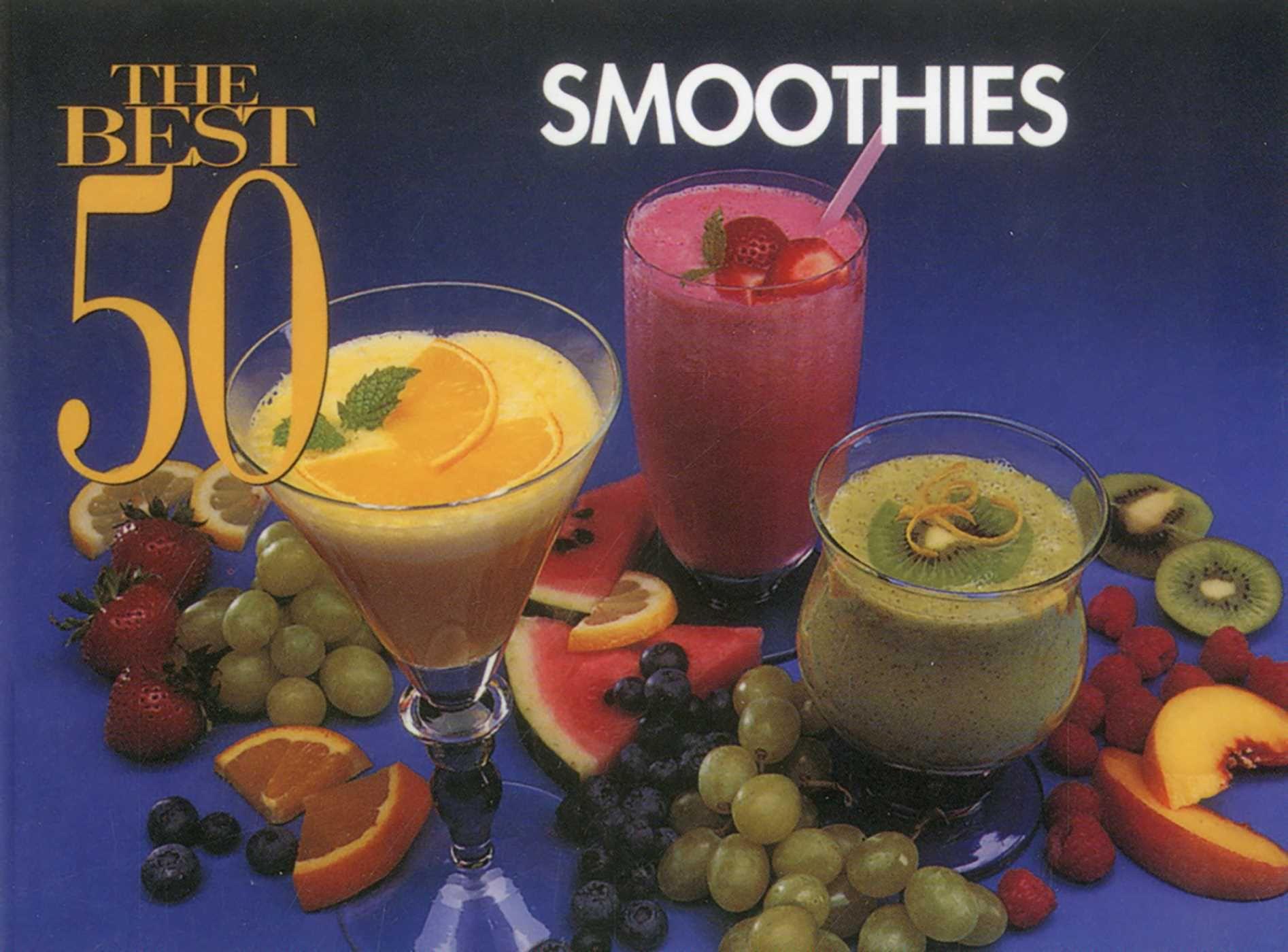 Vorderes Coverbild The Best 50 Smoothies