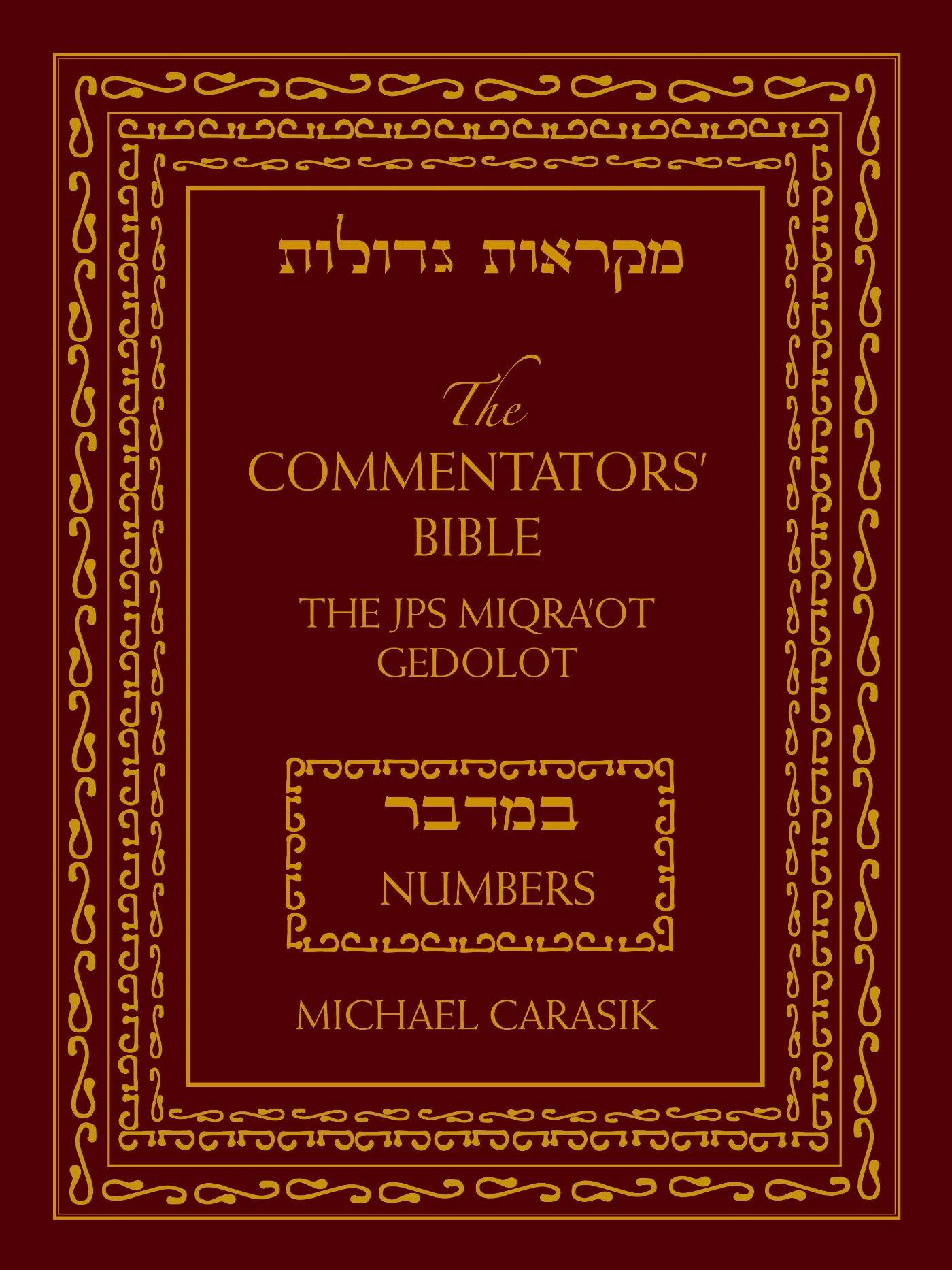 Vorderes Coverbild The Commentators' Bible: Numbers