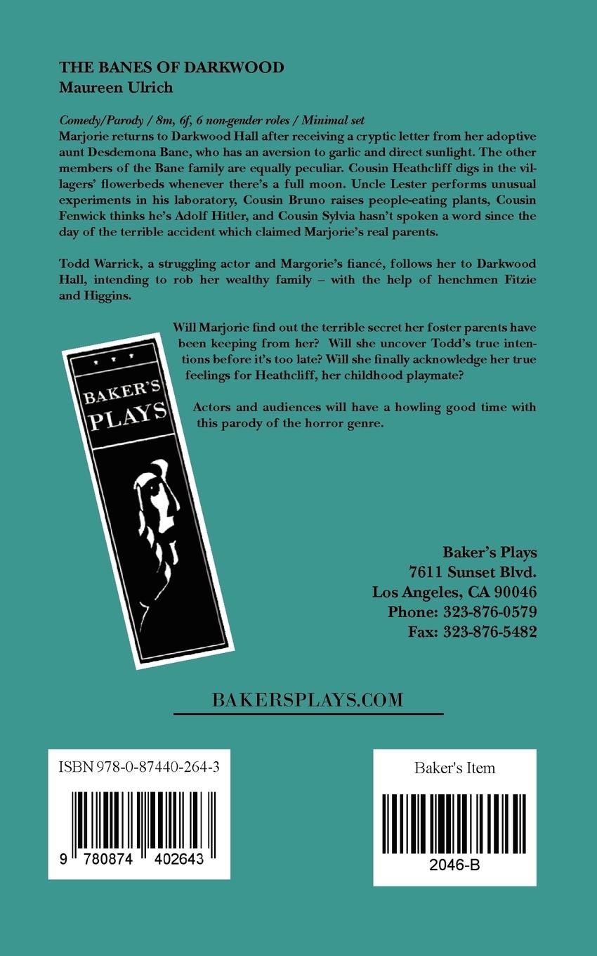 Rückseitencover The Banes of Darkwood