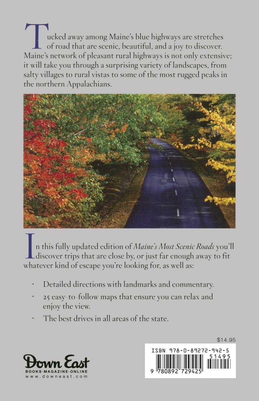 Rückseitencover Maine's Most Scenic Roads