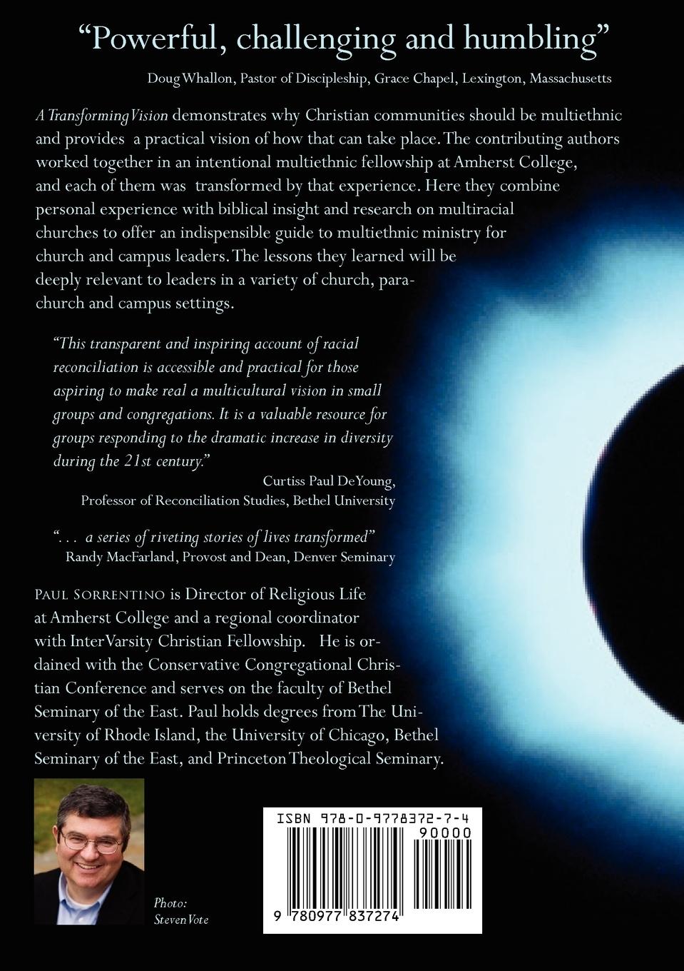 Rückseitencover A Transforming Vision