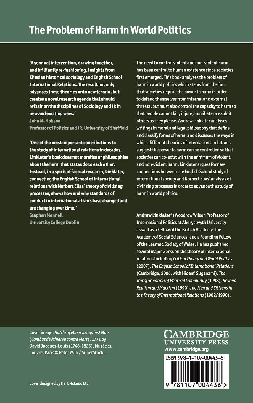 Rückseitencover The Problem of Harm in World Politics