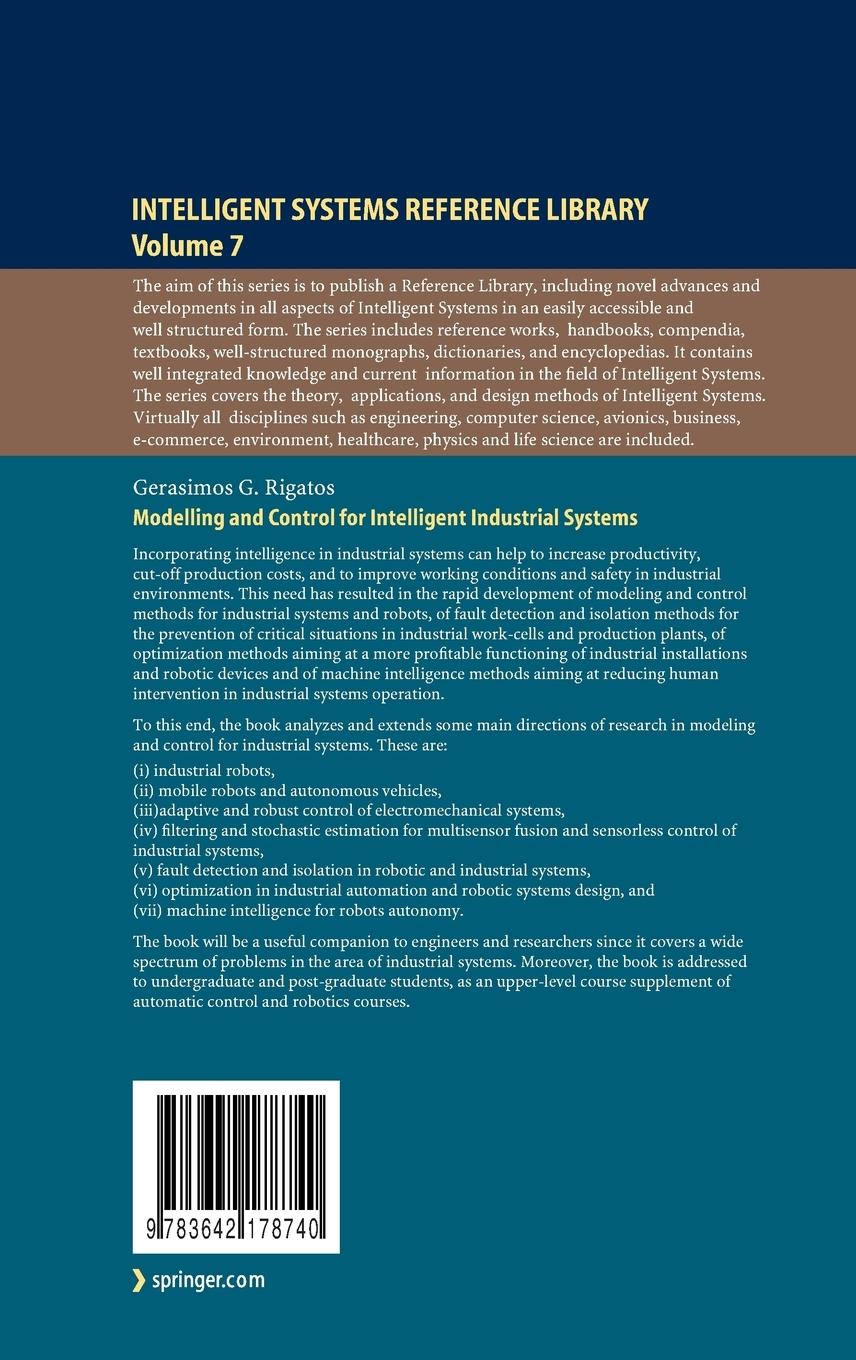 Rückseitencover Modelling and Control for Intelligent Industrial Systems