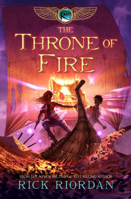 Vorderes Coverbild Kane Chronicles, The, Book Two: Throne of Fire, The-Kane Chronicles, The, Book Two