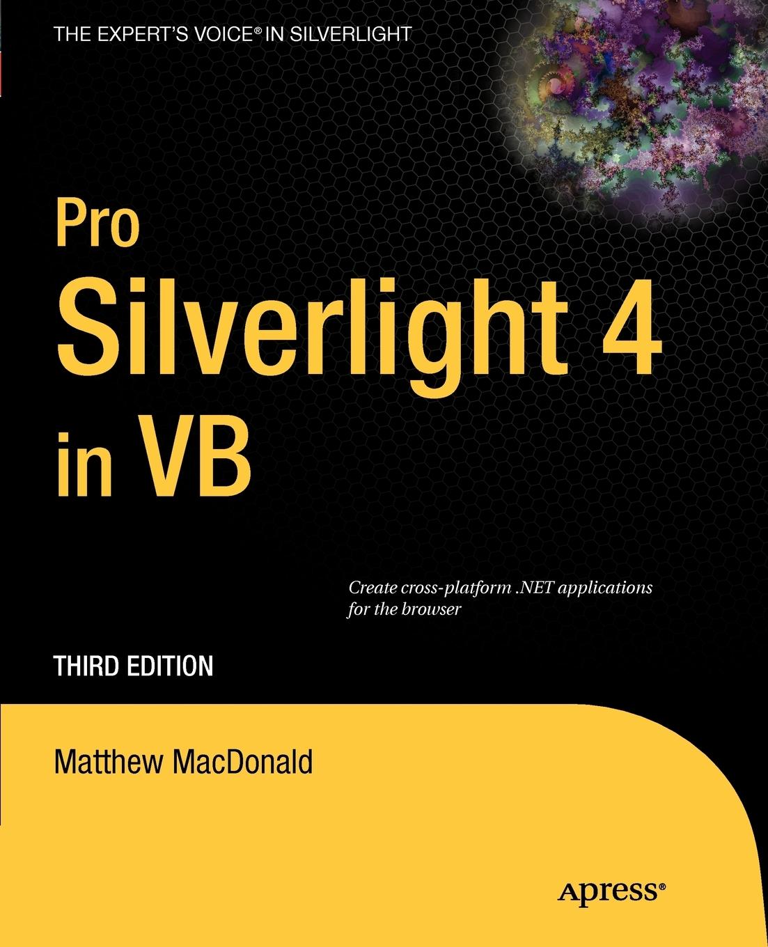 Vorderes Coverbild Pro Silverlight 4 in VB