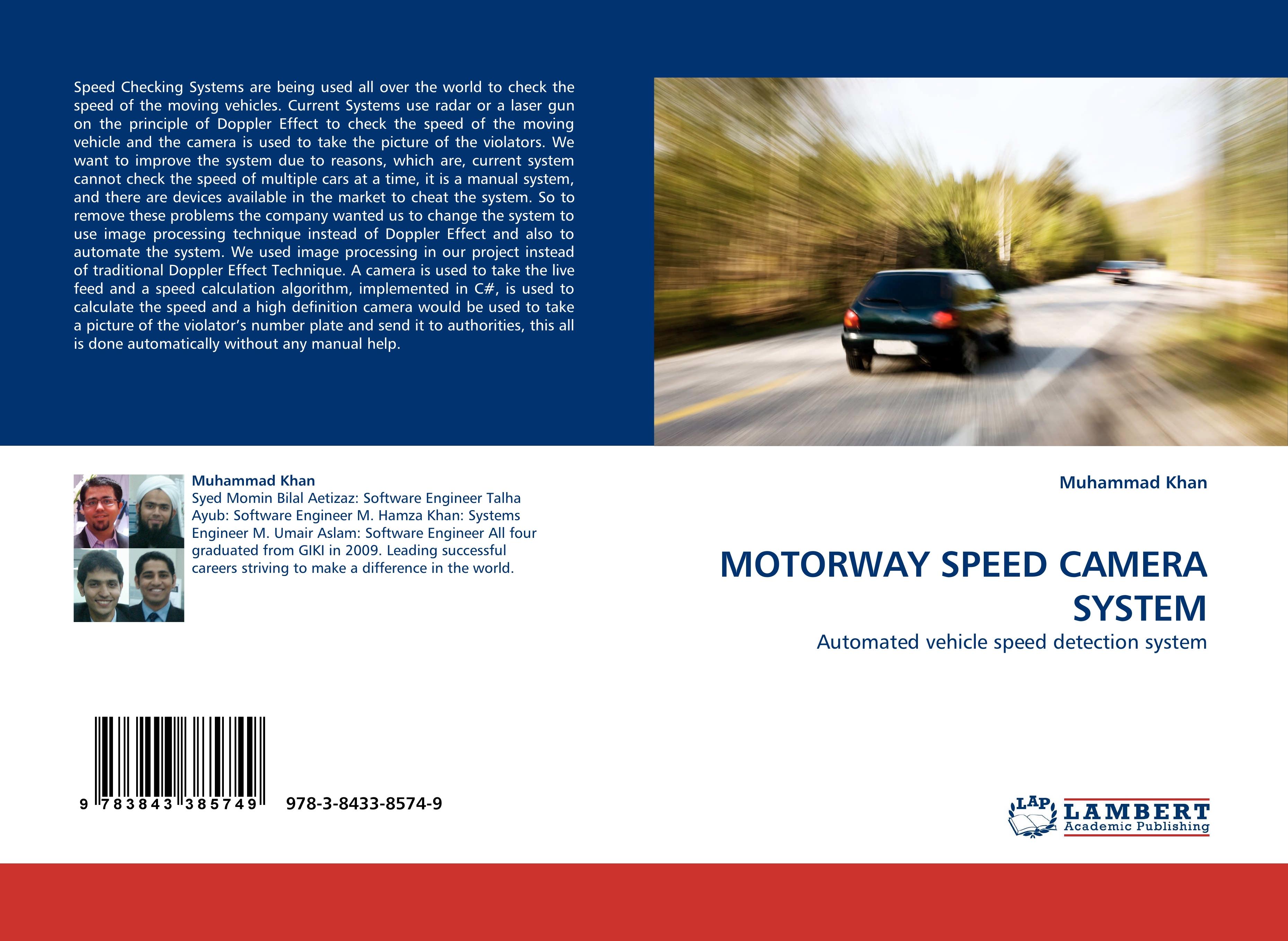 Vorderes Coverbild MOTORWAY SPEED CAMERA SYSTEM