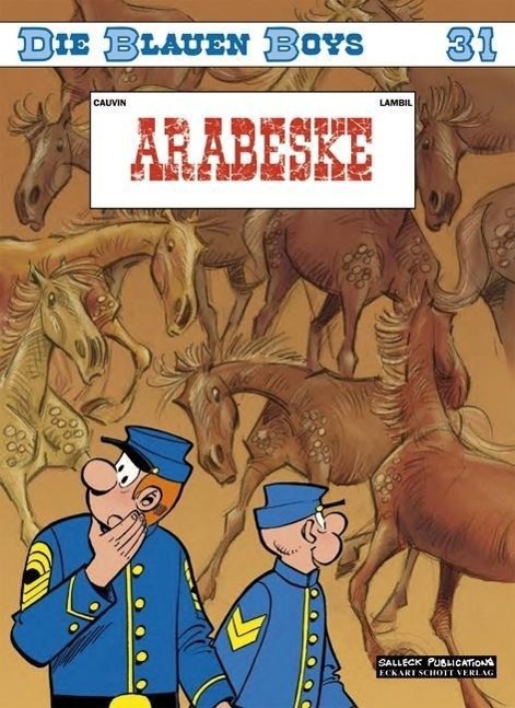 Vorderes Coverbild Die Blauen Boys 31. Arabeske
