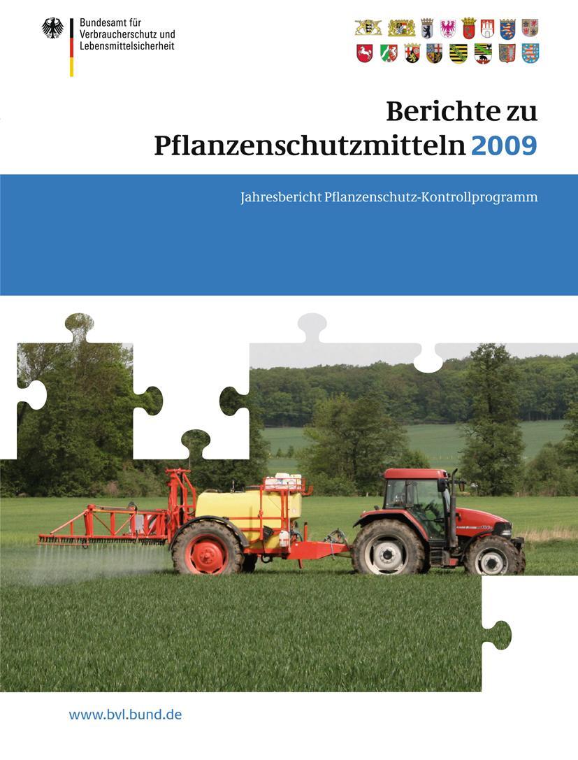 Vorderes Coverbild Berichte zu Pflanzenschutzmitteln 2009