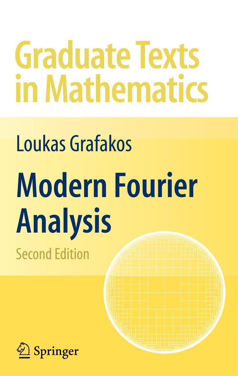 Vorderes Coverbild Modern Fourier Analysis