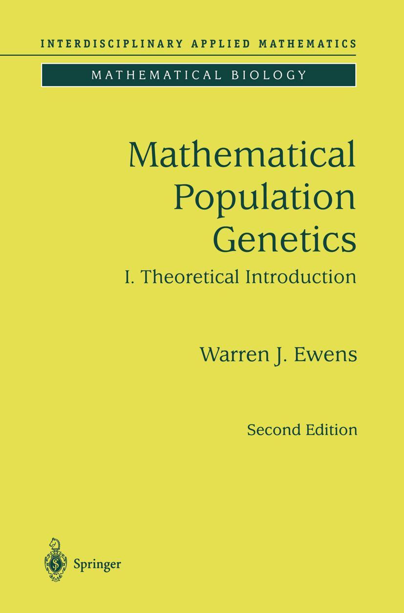 Vorderes Coverbild Mathematical Population Genetics 1