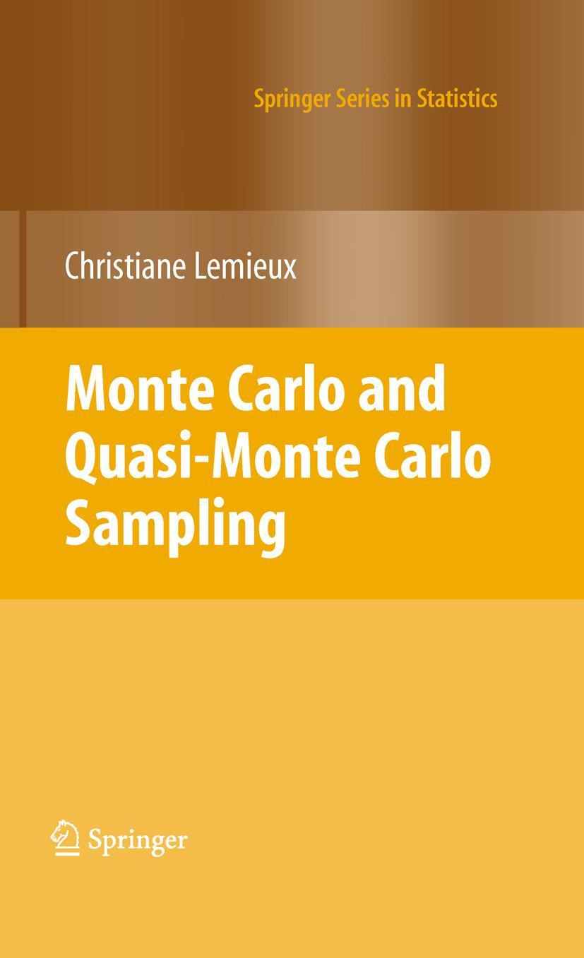 Vorderes Coverbild Monte Carlo and Quasi-Monte Carlo Sampling