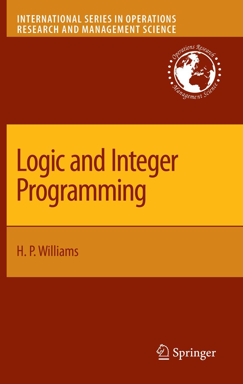 Vorderes Coverbild Logic and Integer Programming