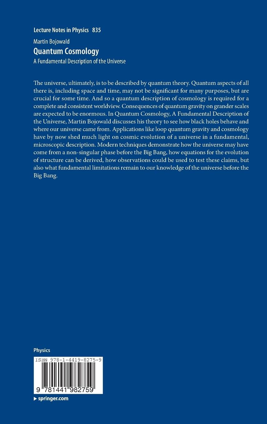 Rückseitencover Quantum Cosmology