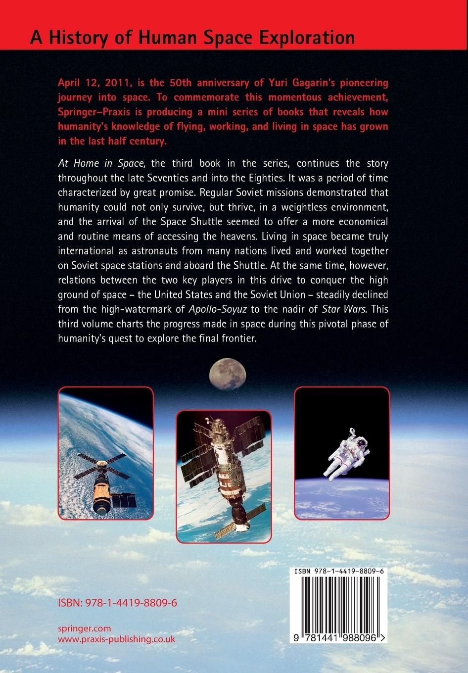 Rückseitencover At Home in Space