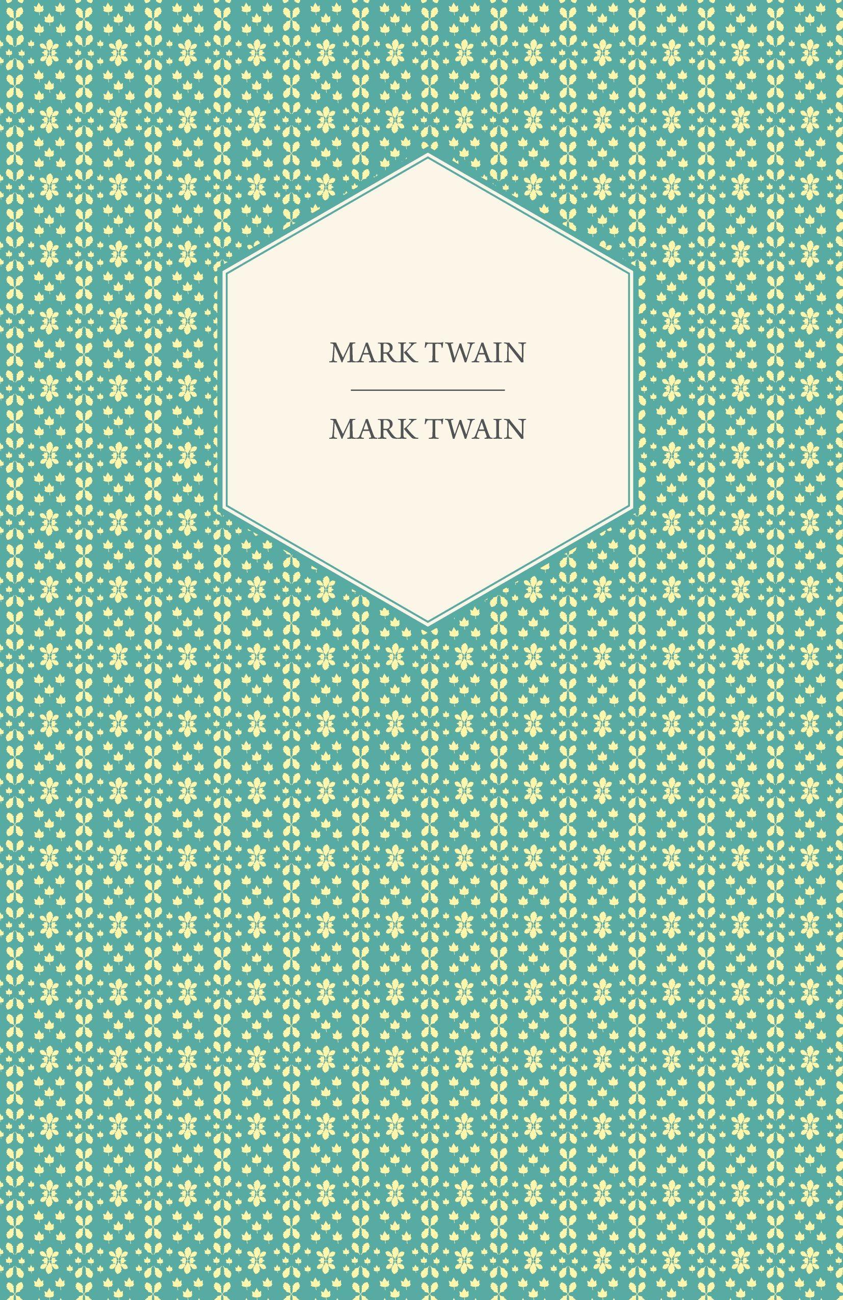 Vorderes Coverbild Mark Twain