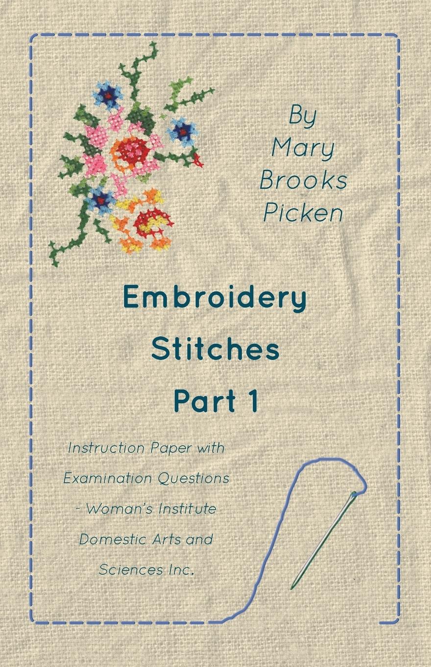 Vorderes Coverbild Embroidery Stitches Part 1 - Instruction Paper With Examination Questions