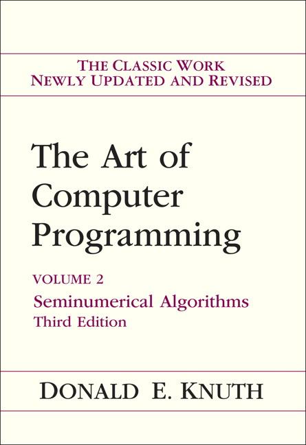Vorderes Coverbild The Art of Computer Programming