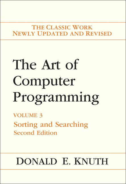 Vorderes Coverbild The Art of Computer Programming
