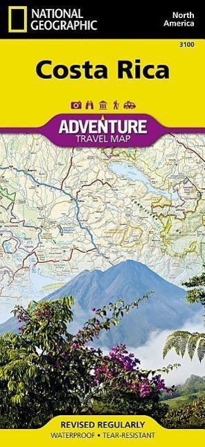Vorderes Coverbild Costa Rica Map