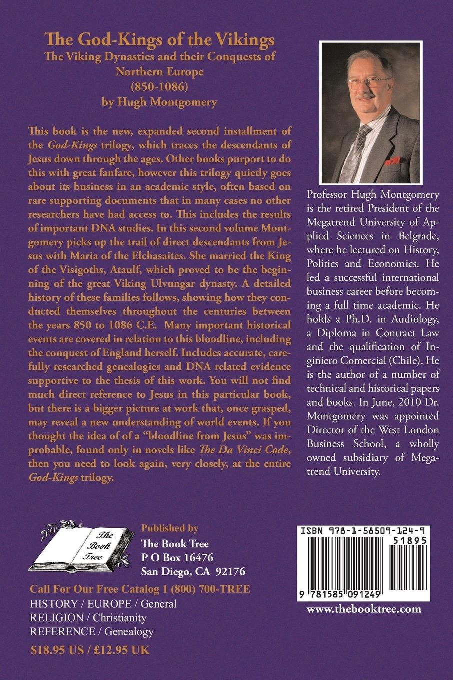 Rückseitencover The God-Kings of the Vikings