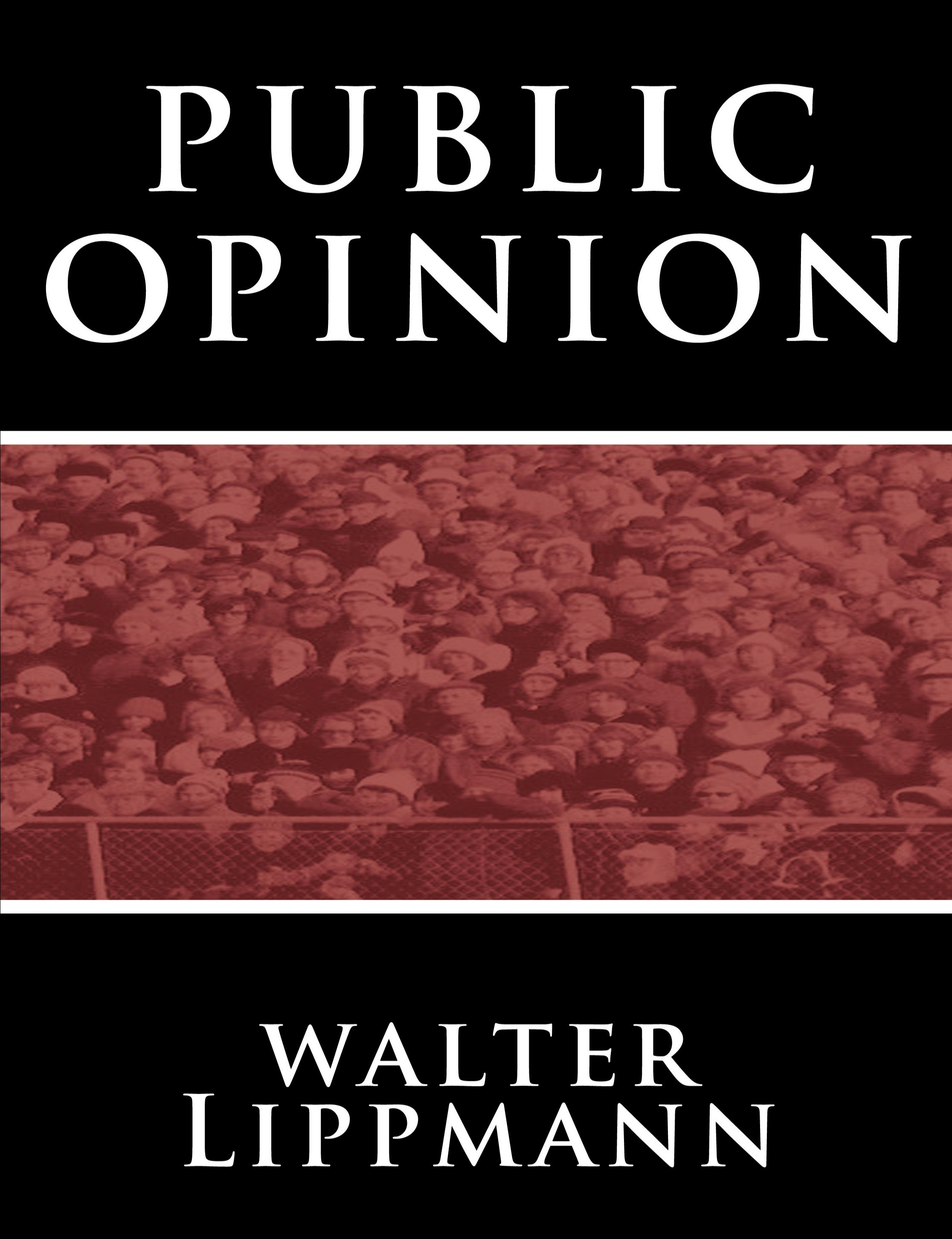 Vorderes Coverbild Public Opinion by Walter Lippmann