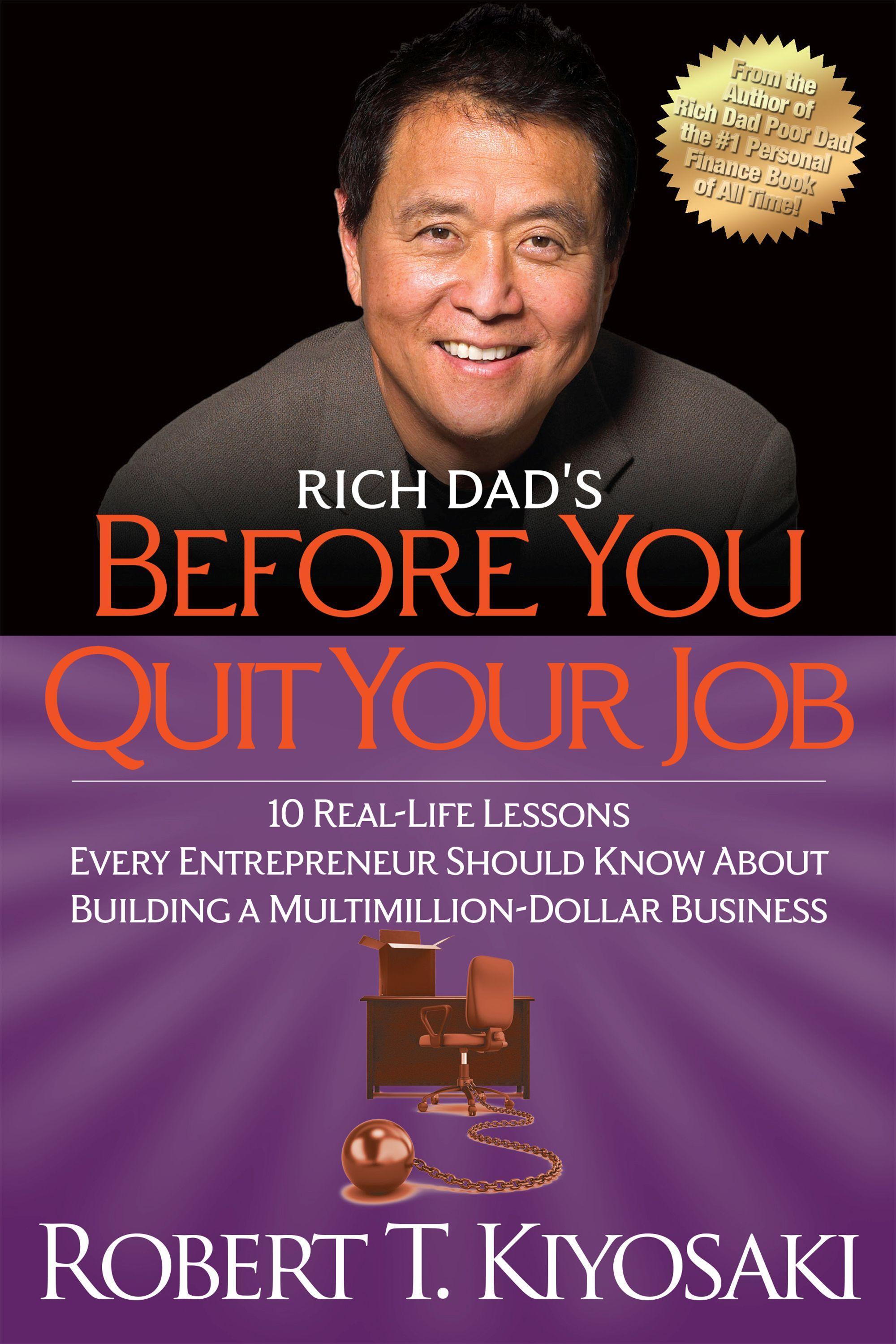 Vorderes Coverbild Rich Dad's Before You Quit Your Job