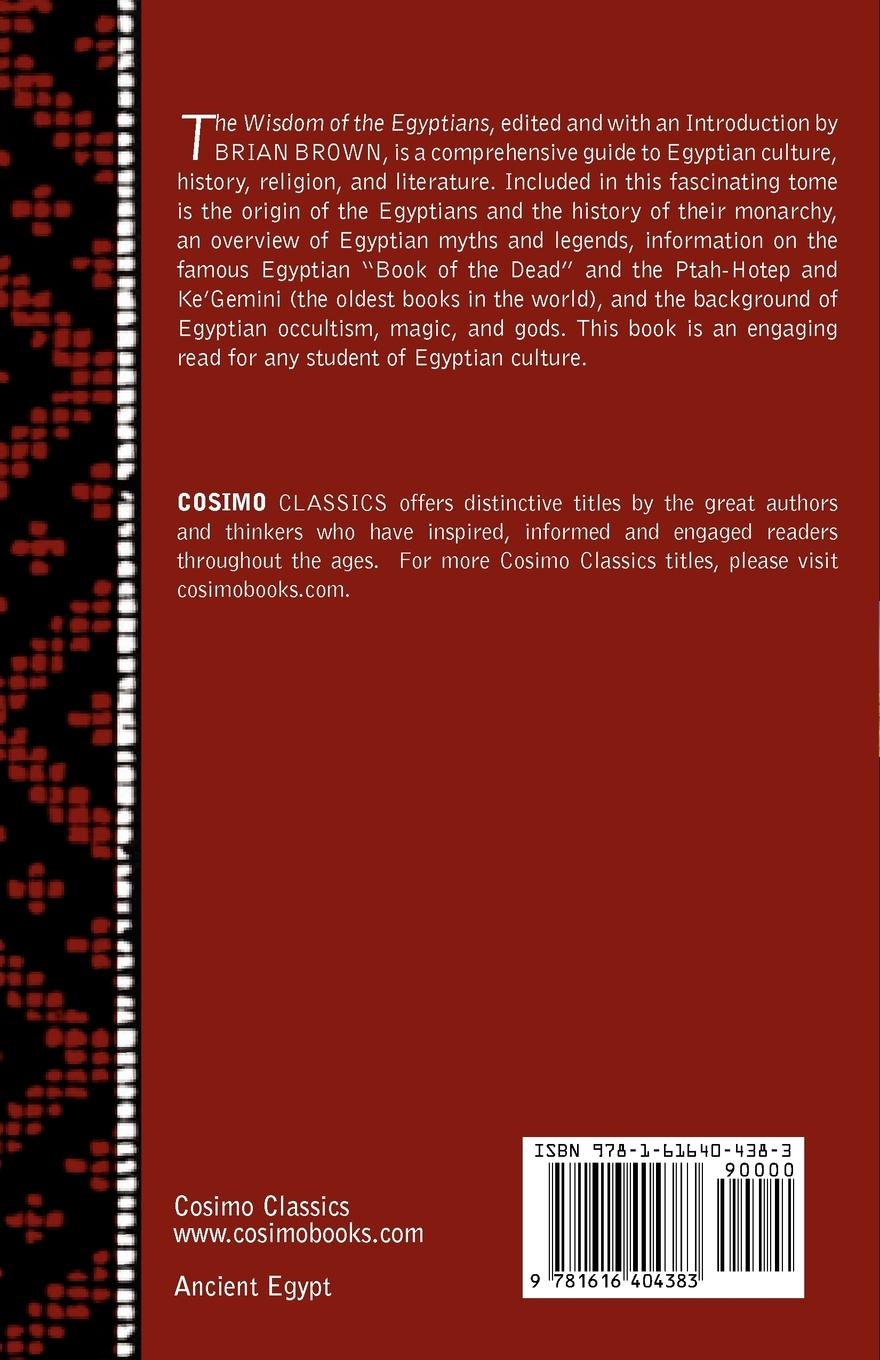 Rückseitencover The Wisdom of the Egyptians