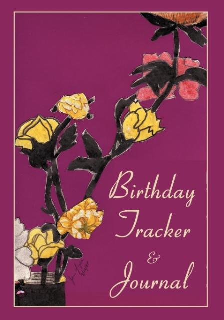 Vorderes Coverbild Birthday Tracker & Journal