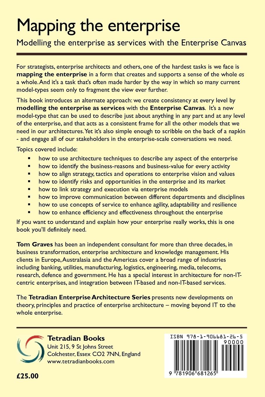 Rückseitencover Mapping the enterprise