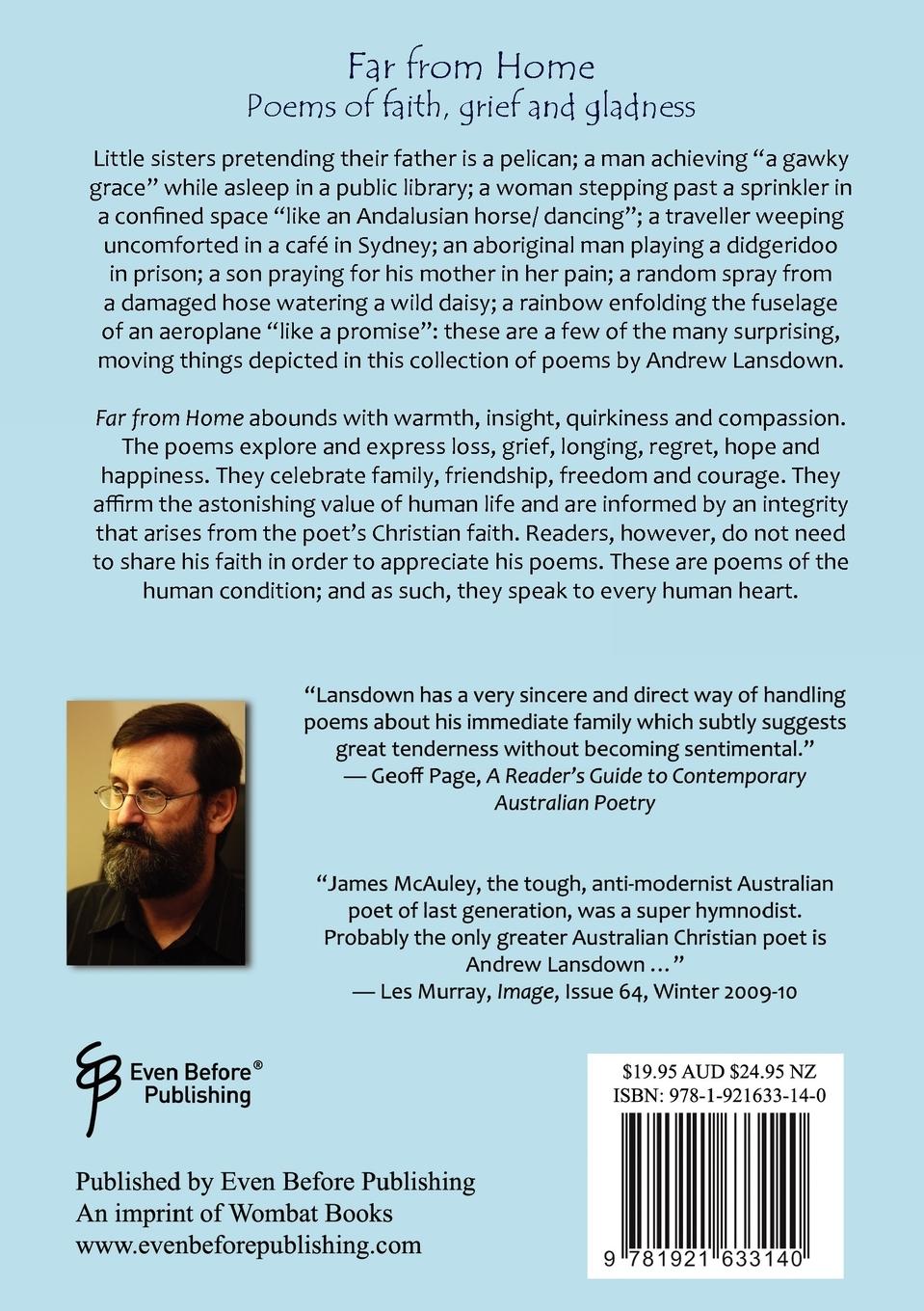 Rückseitencover Far From Home