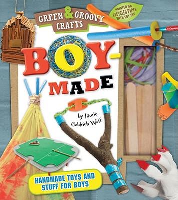 Vorderes Coverbild Boy-Made, 3: Green & Groovy [With Craft Sticks, Duct Tape, Kite/Fishing Line]