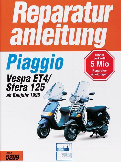 Vorderes Coverbild Piaggio Sfera 125/Vespa ET 4 ab Baujahr 1996
