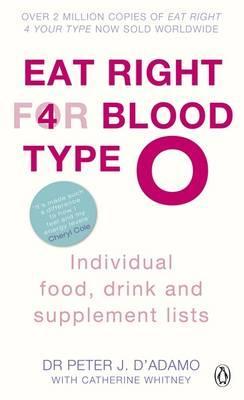 Vorderes Coverbild Eat Right for Blood Type O
