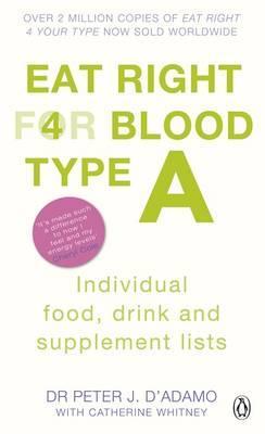 Vorderes Coverbild Eat Right for Blood Type A