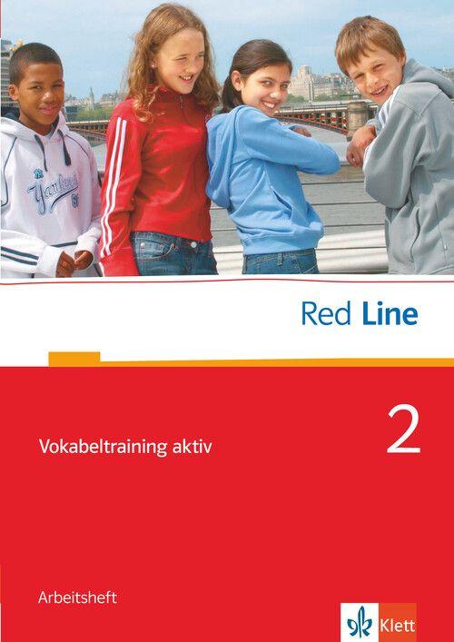 Vorderes Coverbild Red Line 2. Vokabeltraining aktiv