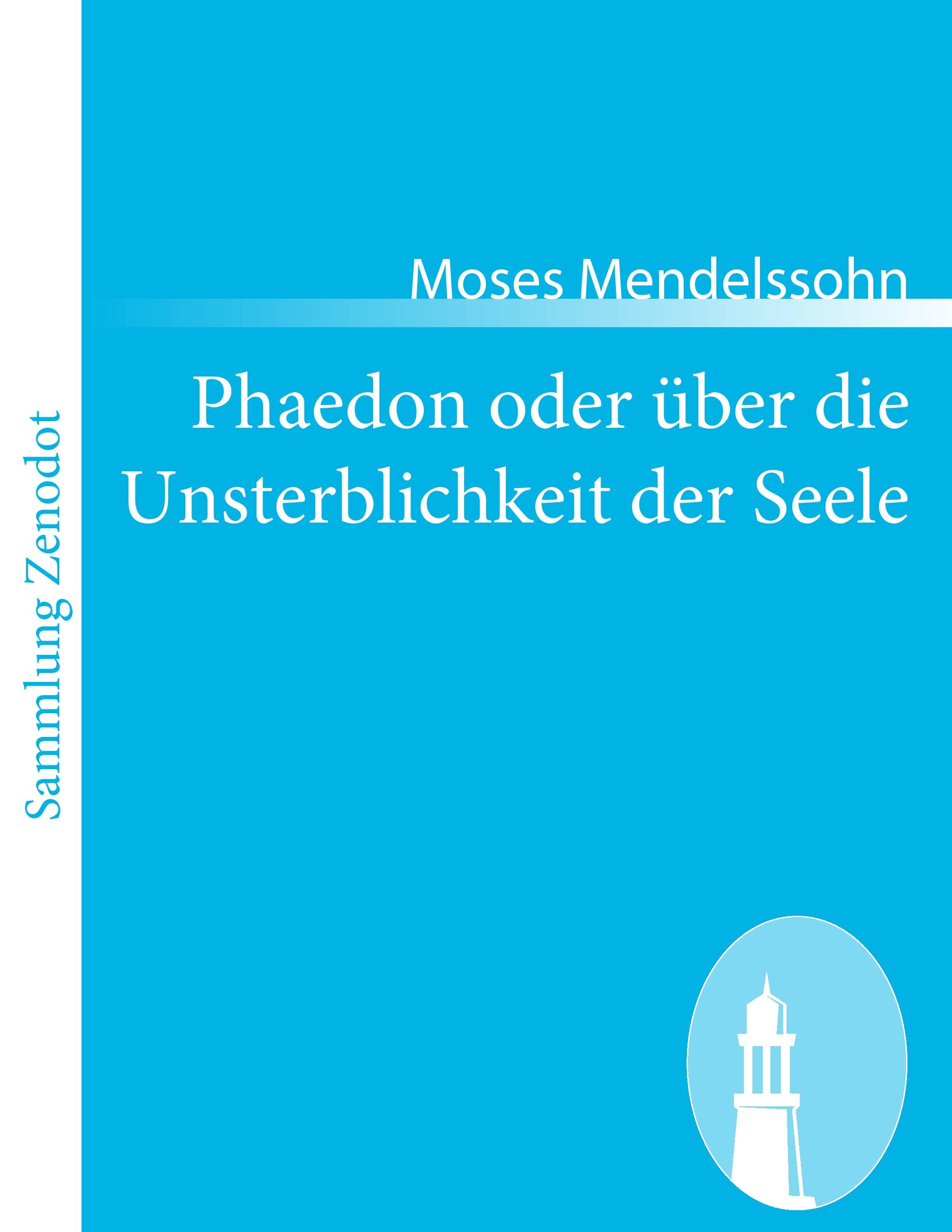Vorderes Coverbild Phaedon oder über die Unsterblichkeit der Seele