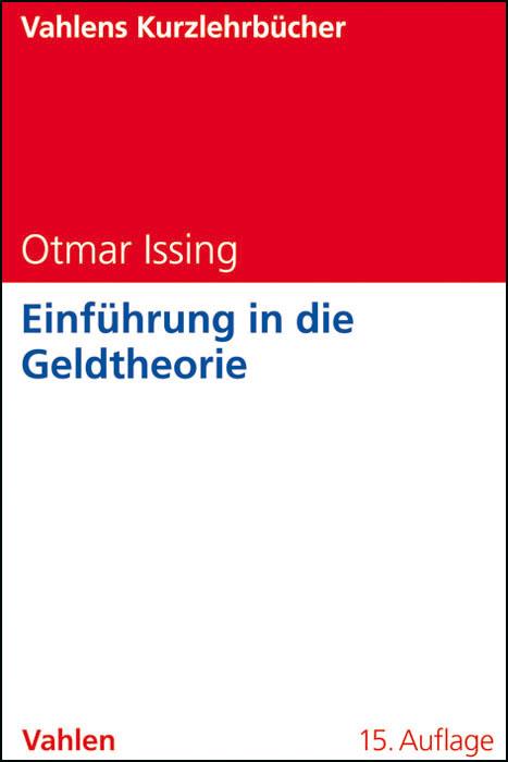 Vorderes Coverbild Einführung in die Geldtheorie