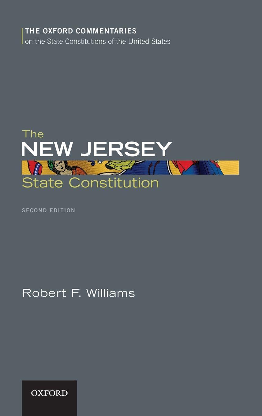 Vorderes Coverbild The New Jersey State Constitution