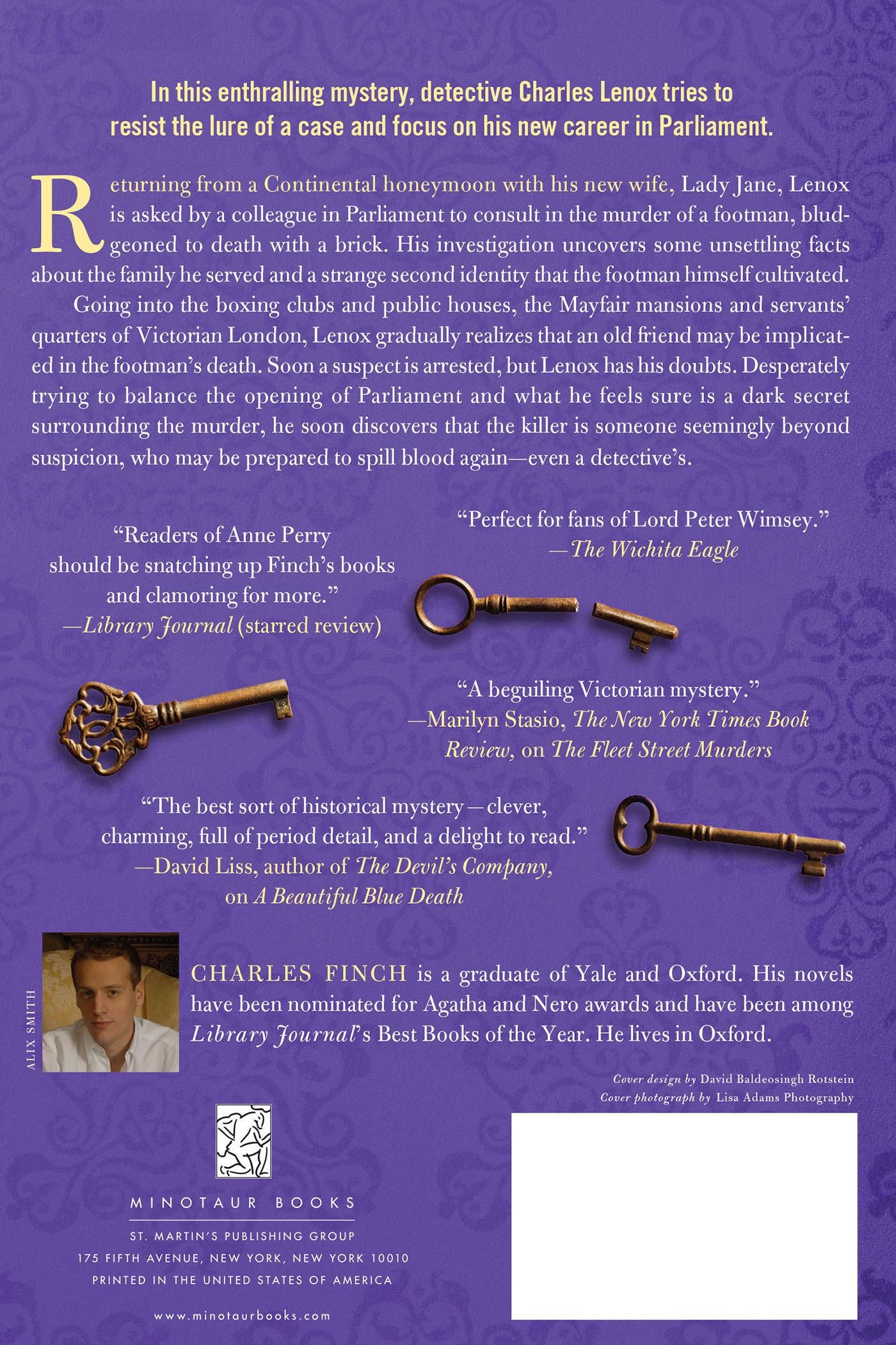 Rückseitencover A Stranger in Mayfair