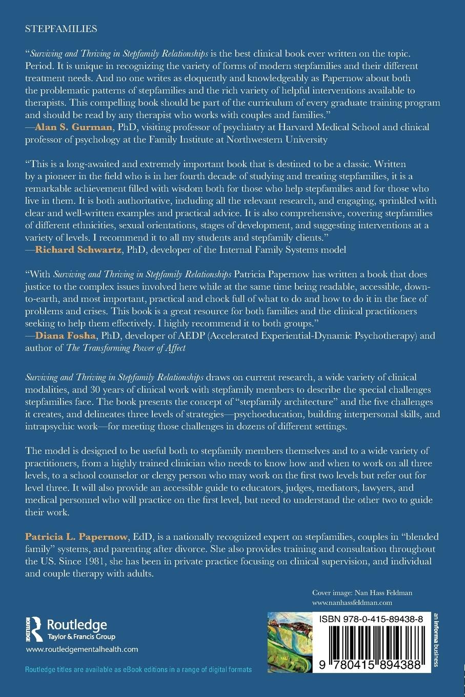 Rückseitencover Surviving and Thriving in Stepfamily Relationships