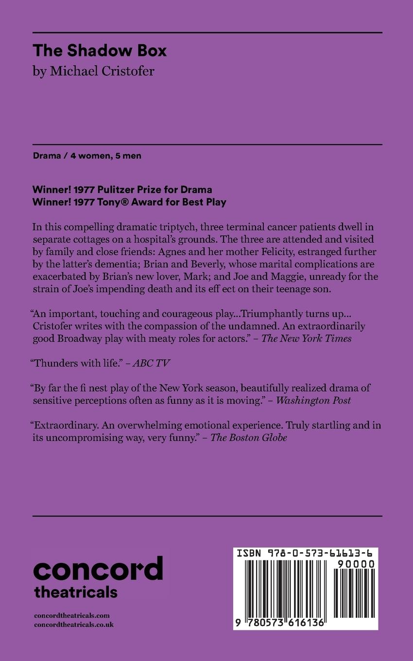 Rückseitencover The Shadow Box