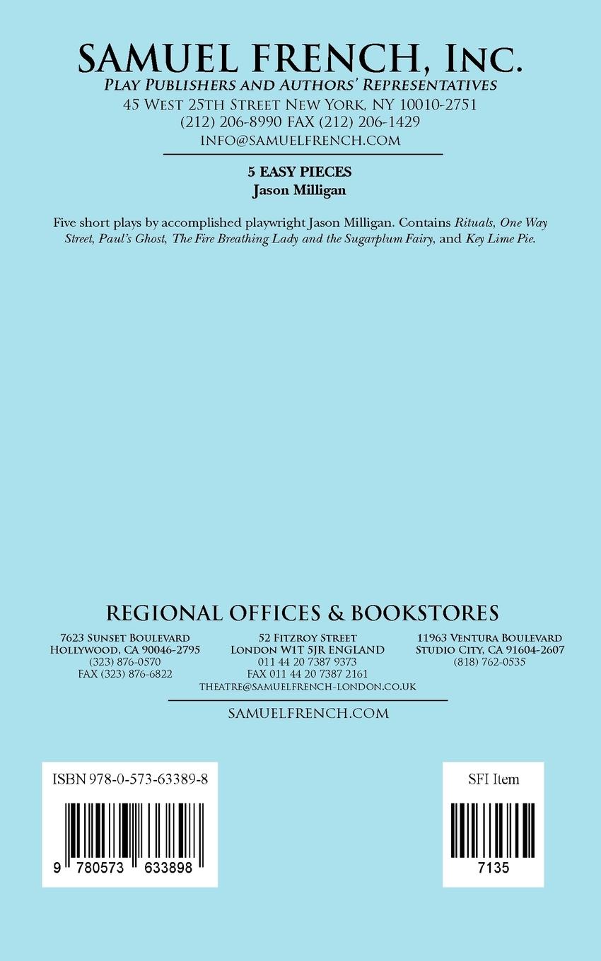 Rückseitencover 5 Easy Pieces