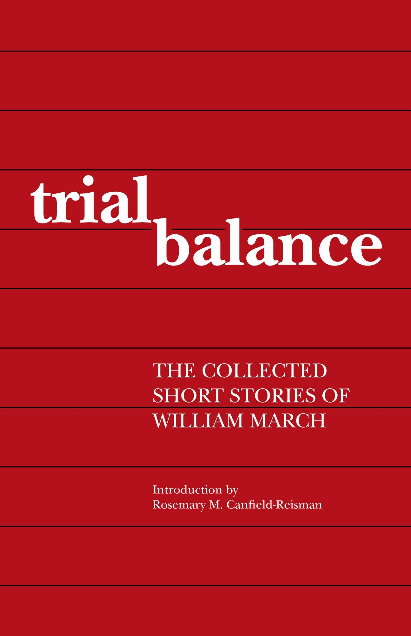 Vorderes Coverbild Trial Balance